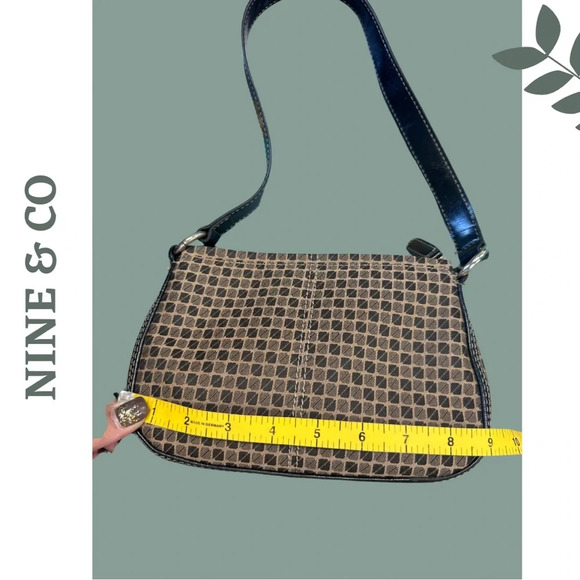 None & Co Tan & Beige Small Purse Zipper Closure Shoulder Bag Brown - Picture 9 of 10